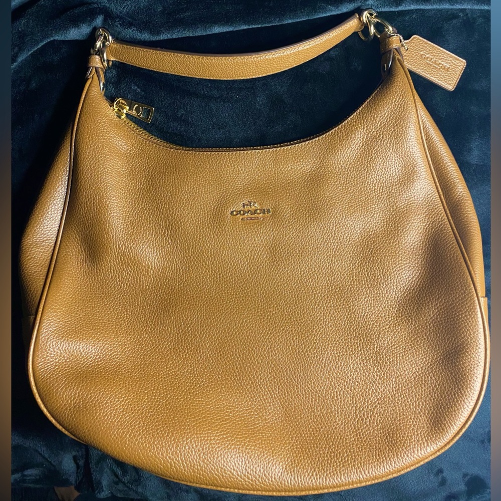 Coach/Purse/Satchel/Leather/Tan